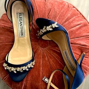 Navy Blue Heels